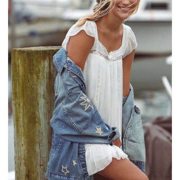 FREE PEOPLE Olivia Dress / Ivory - Picture 7 of 9